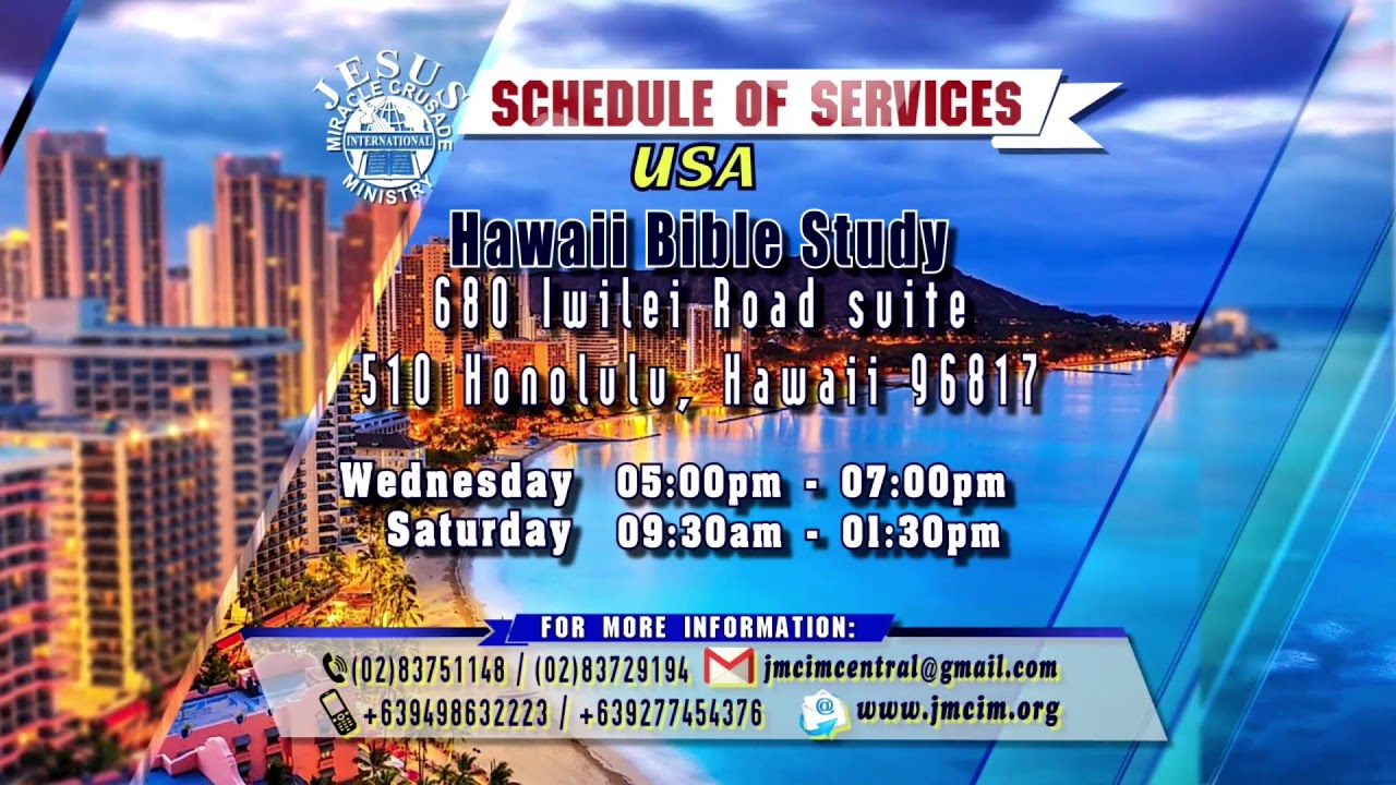 Watch!!! JMCIM Central Live Streaming of SUNDAY GENERAL WORSHIP   | JUNE 08,  2025.
