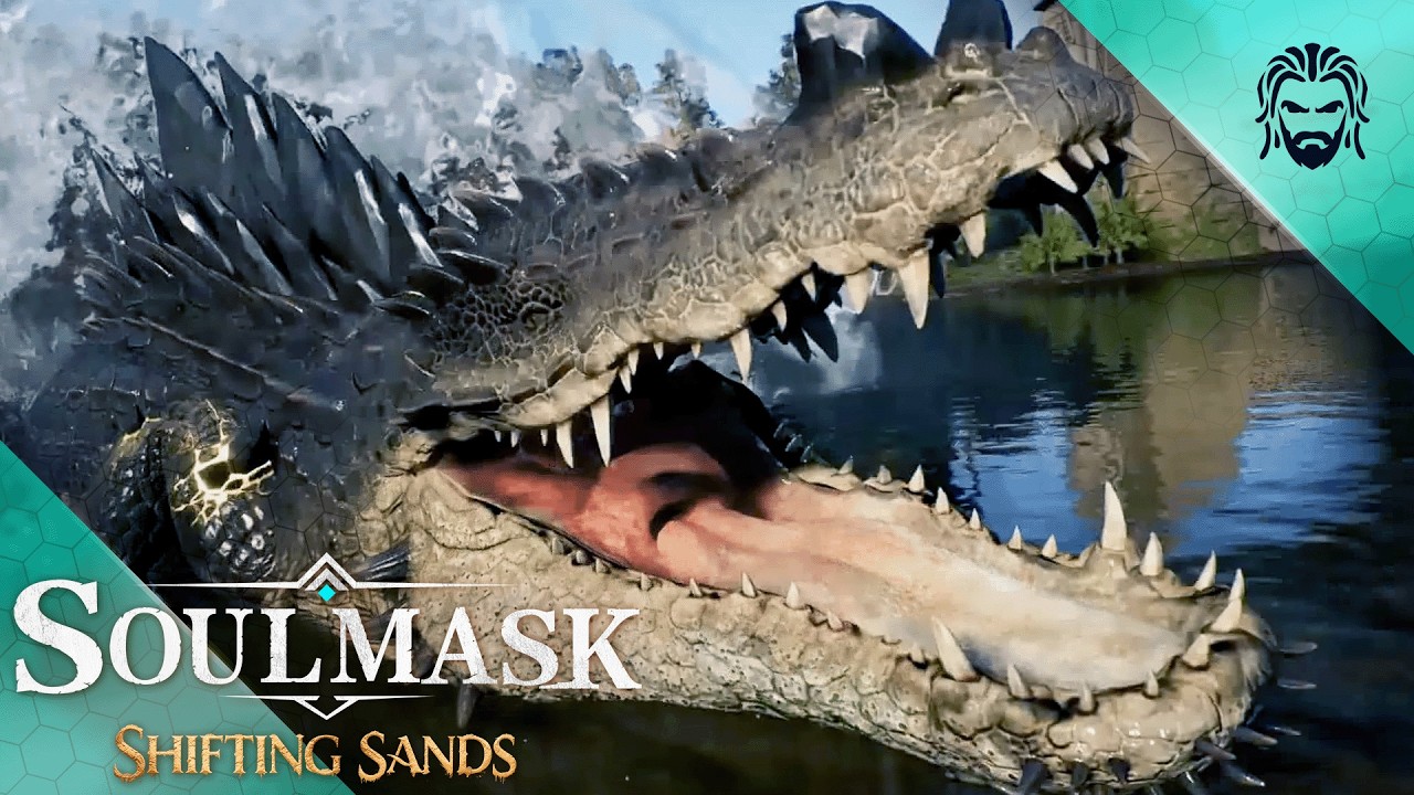 Я победил древнеегипетского монстра! | Soulmask: Shifting Sands DLC