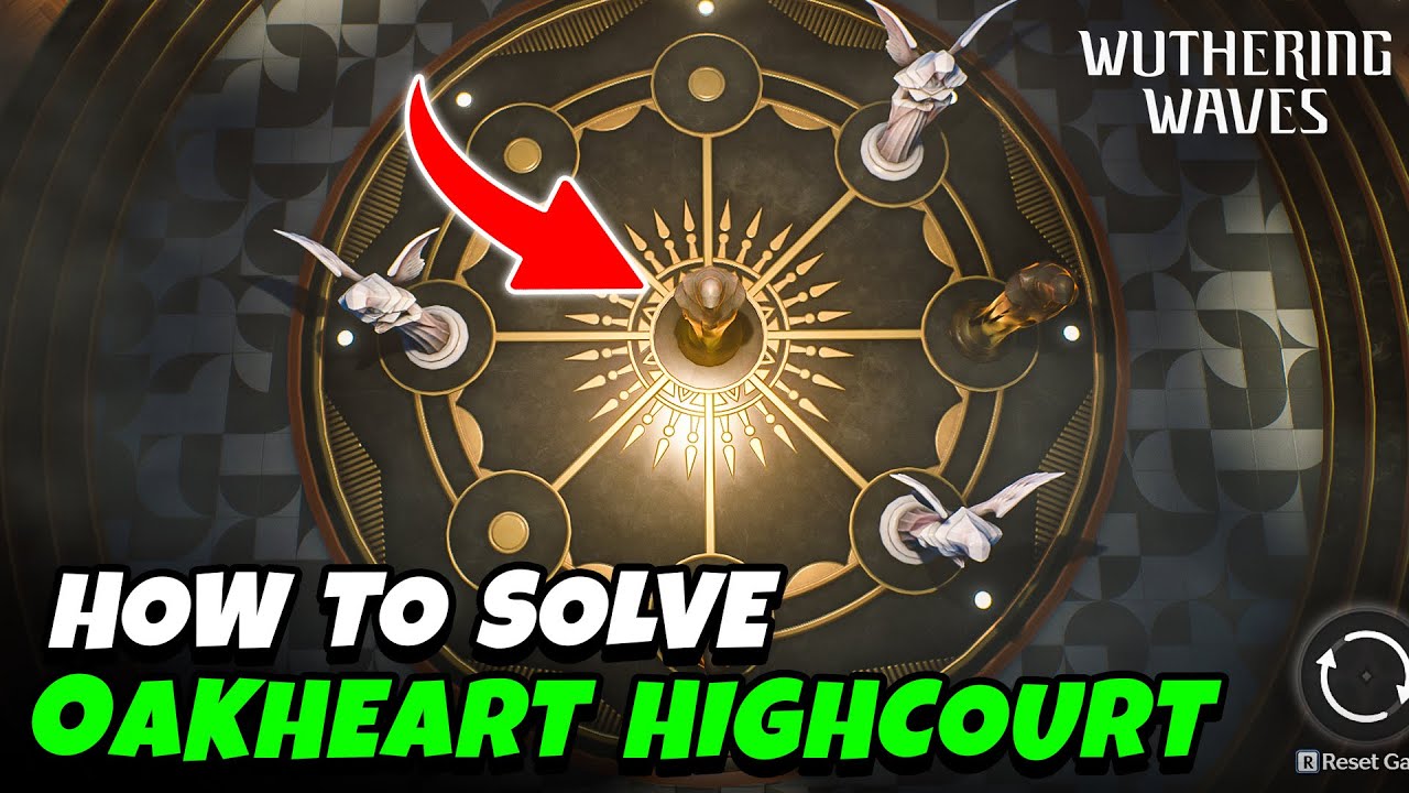 Oakheart Highcourt Puzzle - Traces Of Tides VIII | Wuthering Wave 2.0