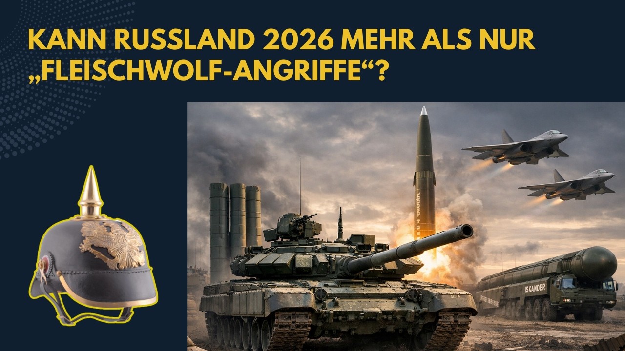 Kann Russland 2026 mehr als nur „Fleischwolf-Angriffe“?