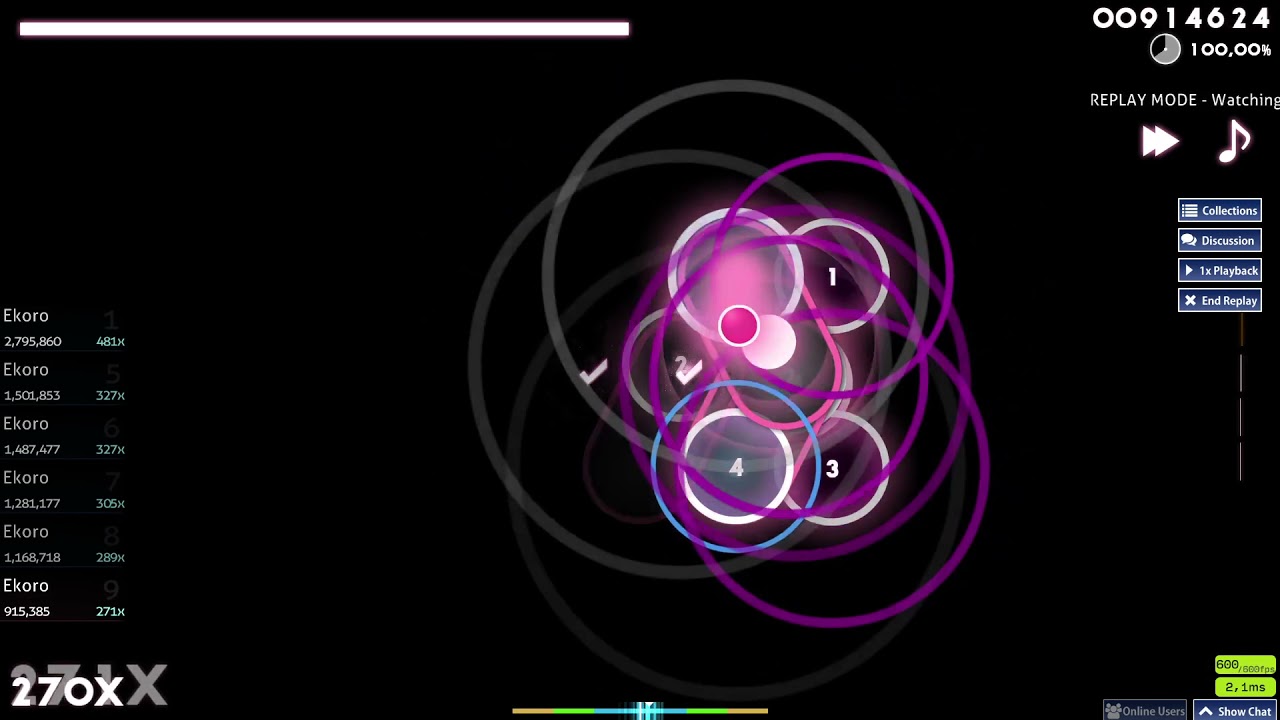 Aoki Chihiro - Kodou [HW's Another] +EZDT FC (99,37%, 367pp, 7,2★)