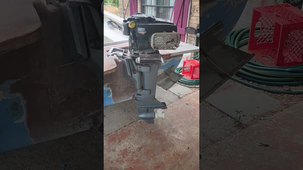 Homemade Outboard Motor