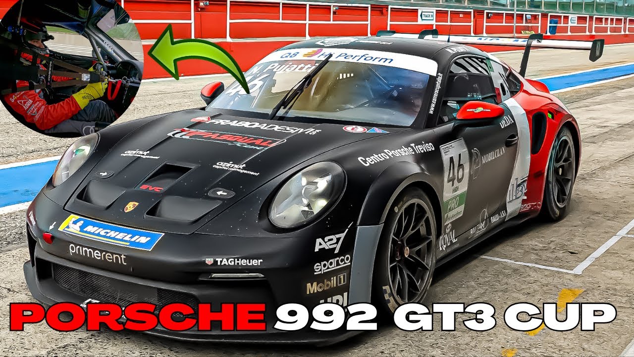 PORSCHE 992 GT3 CUP POV DRIVE in MISANO CIRCUIT!