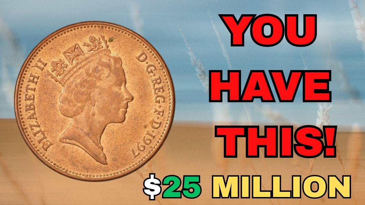 1997 UK Elizabeth II Two Pence Coin Worth $25 Million &ndash; Rarest 2p Ever!