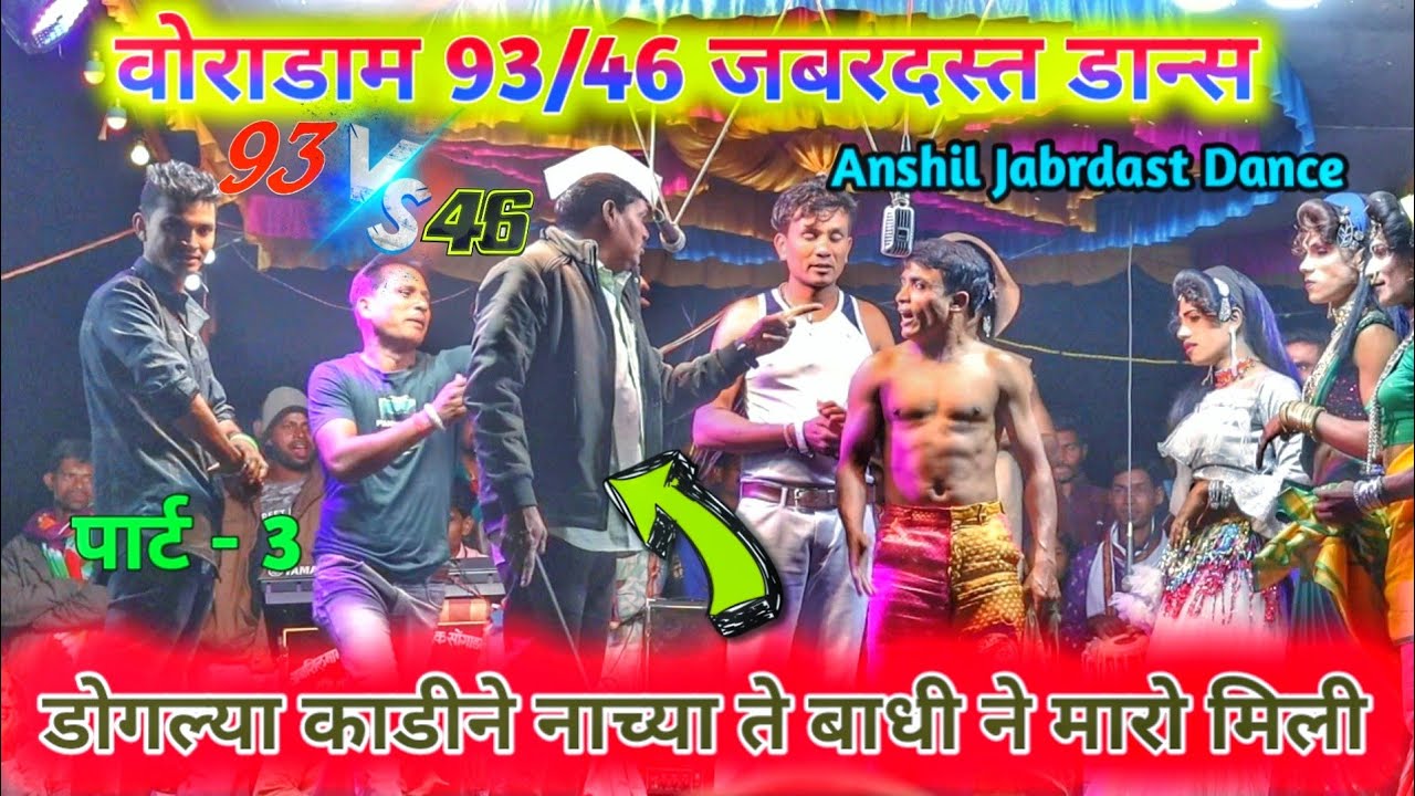 पार्ट -3 anshil mama Songadya Party Comedy 2024 93 & 46 आणशील मामा जबरदस्त कॉमेडी वोराडा कॉमेडी