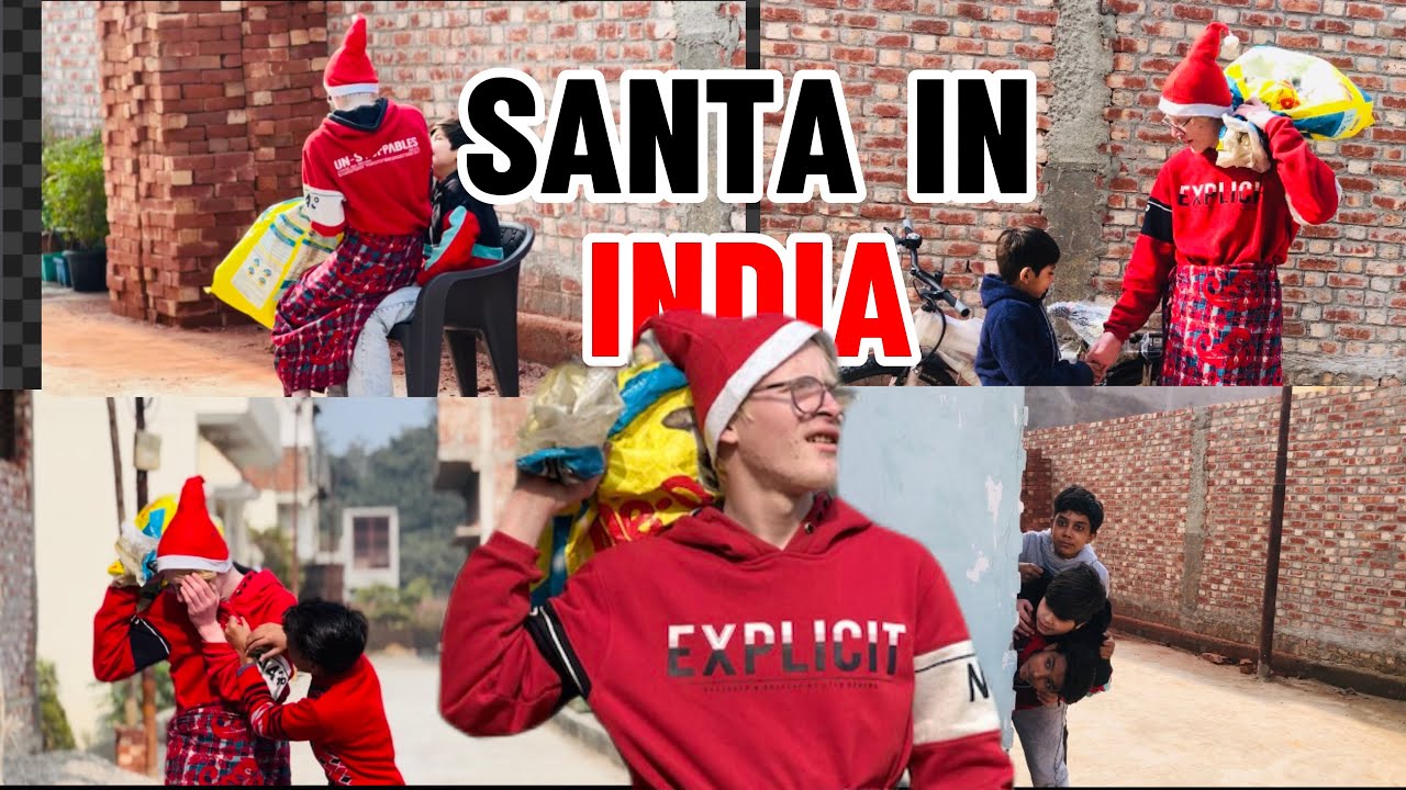 Santa in INDIA 🤶🇮🇳 | Hk Vlogs 1121 | HKV1121