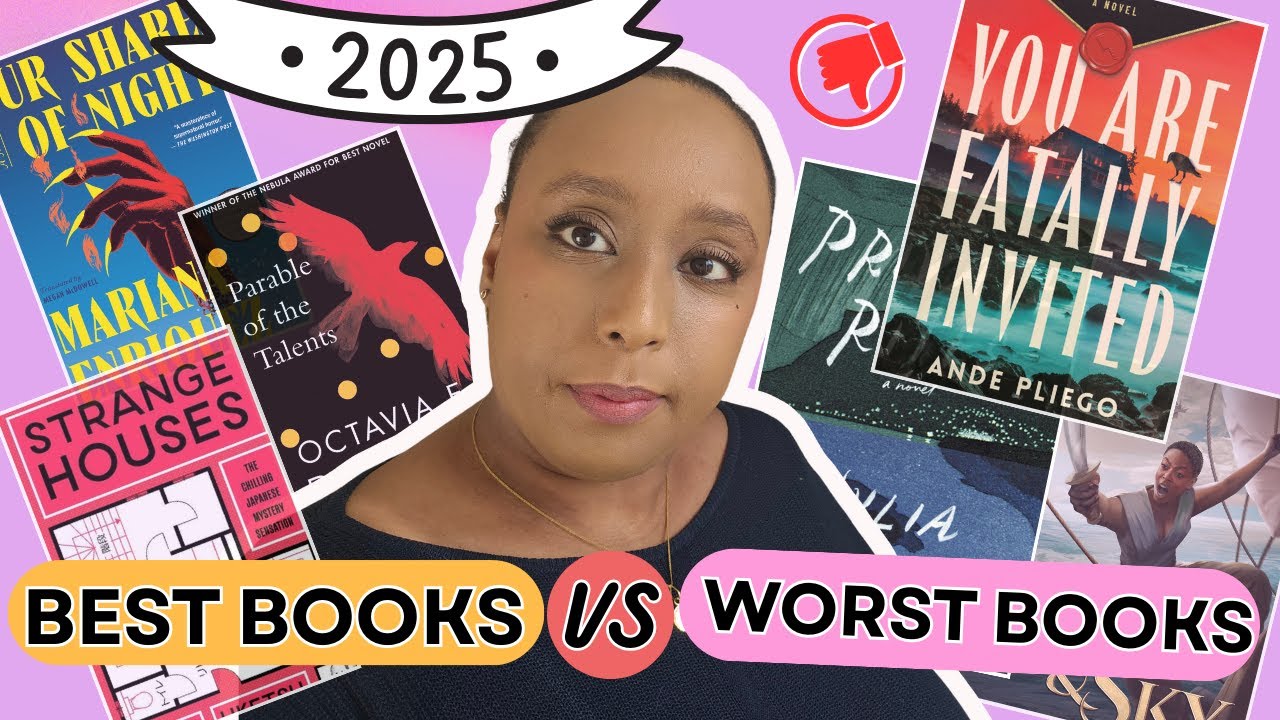 The 10 Best and Worst Books 📚 I Read in 2025 !