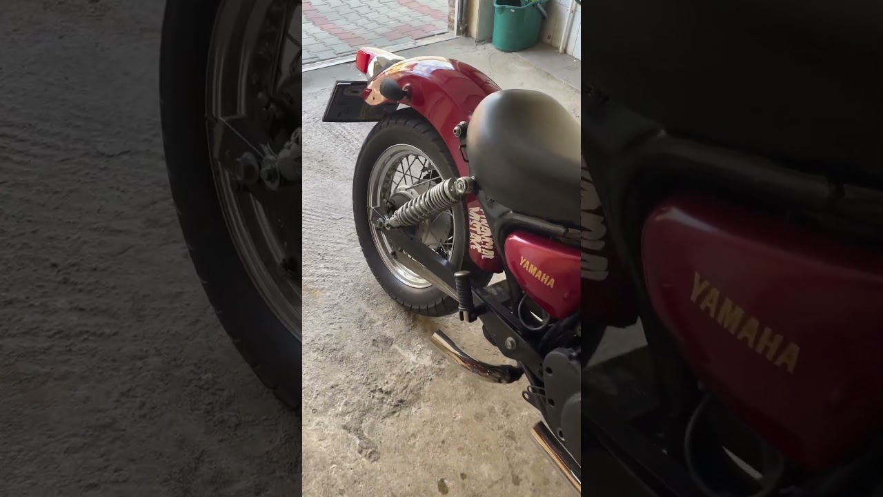 Yamaha virago 125 straight pipe