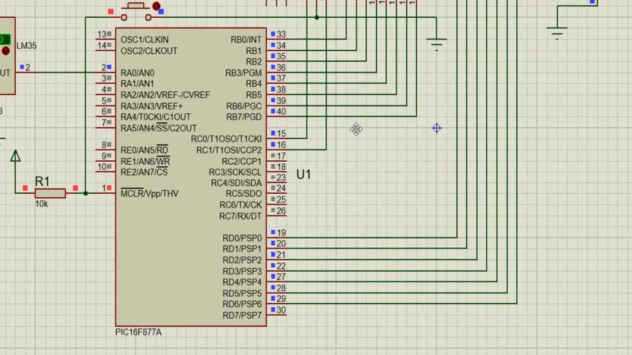 PIC16F877A | LM35 | ADC Interrupt | 3E Electronics