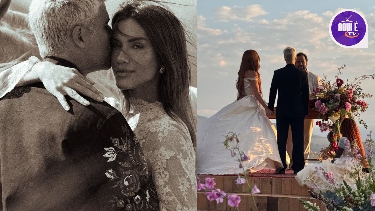 Bruno Gagliasso e Giovanna Ewbank renovam os votos de casamento | Aqui &eacute; TV
