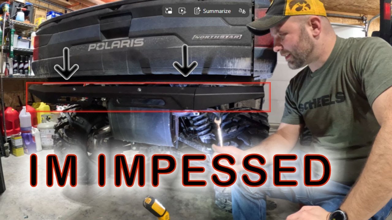 I Didn’t Expect This KEMIMOTO Rear Bumper To Be THIS Solid on My Polaris Ranger