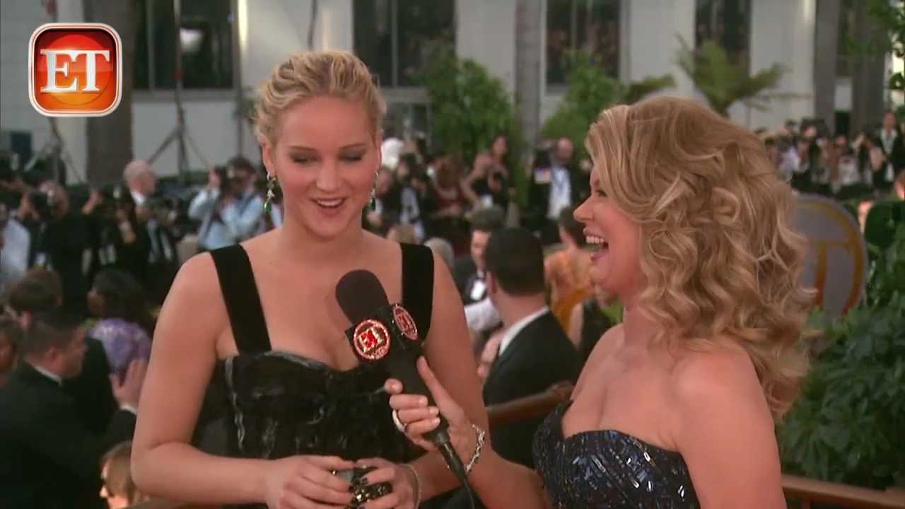 Globes Flashback '11: J-Law's Not Nervous