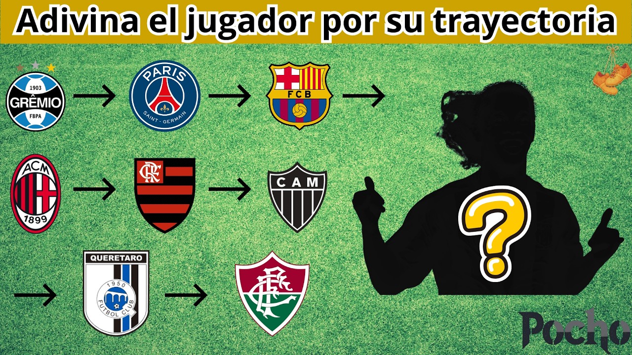 Adivina el jugador de futbol por su trayectoria - ¿Que tanto sabes de futbol?