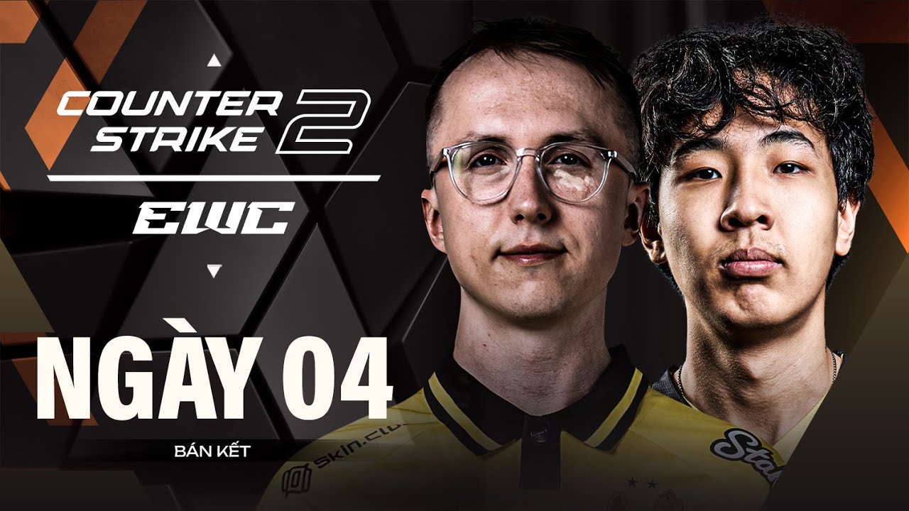 🏆 ESPORTS WORLD CUP 2025: COUNTER STRIKE 2 - BÁN KẾT: VITALITY v MONGOLZ; FALCONS v AURORA | 500BROS