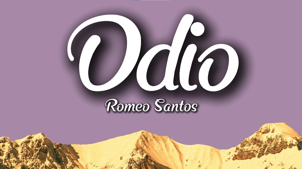 Romeo Santos – Odio (Letra/Lyrics) | Romantic Pain