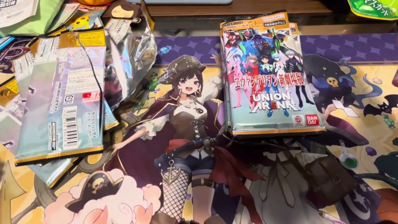 ユニオンアリーナ　エヴァンゲリオン　BOX開封