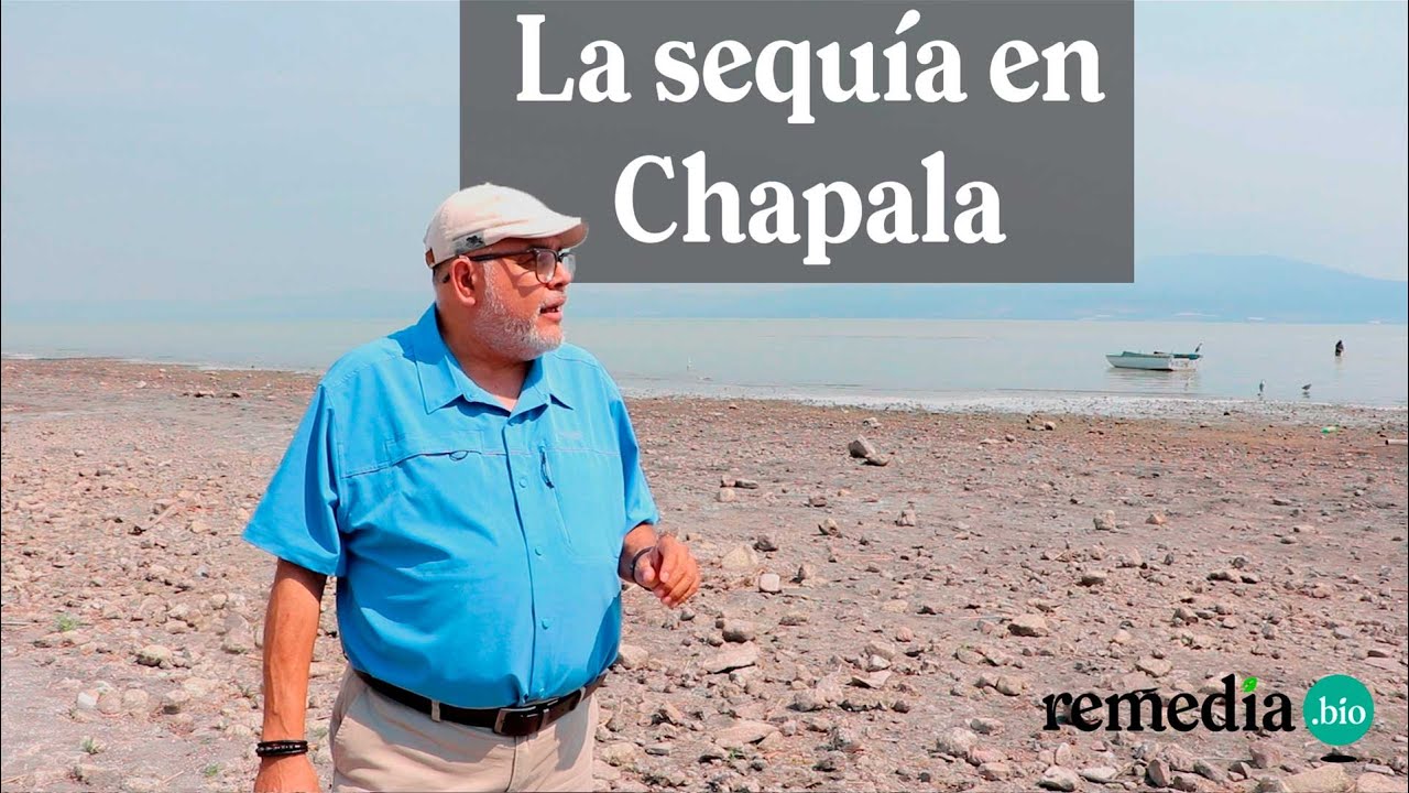 La sequía en el lago de Chapala