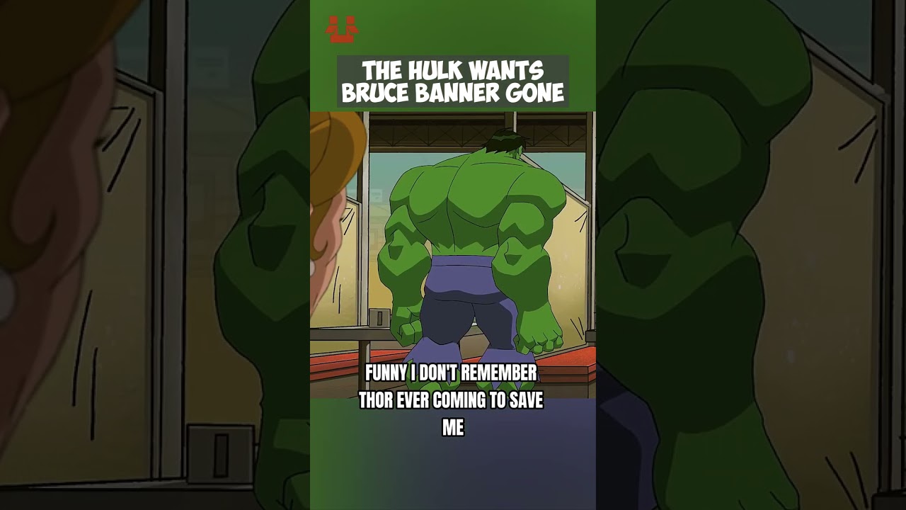The Hulk Wants Bruce Banner Gone 😯
