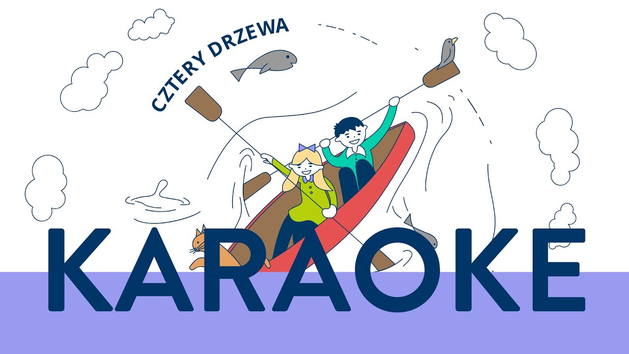 Cztery drzewa | KARAOKE dla dzieci | Hania Bolesta | Dziecko Się Liczy