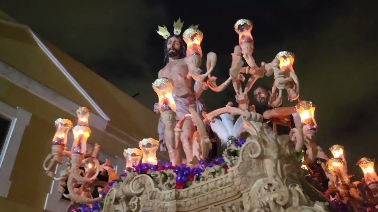Flagelación La Línea 2022. llegada a su Templo.