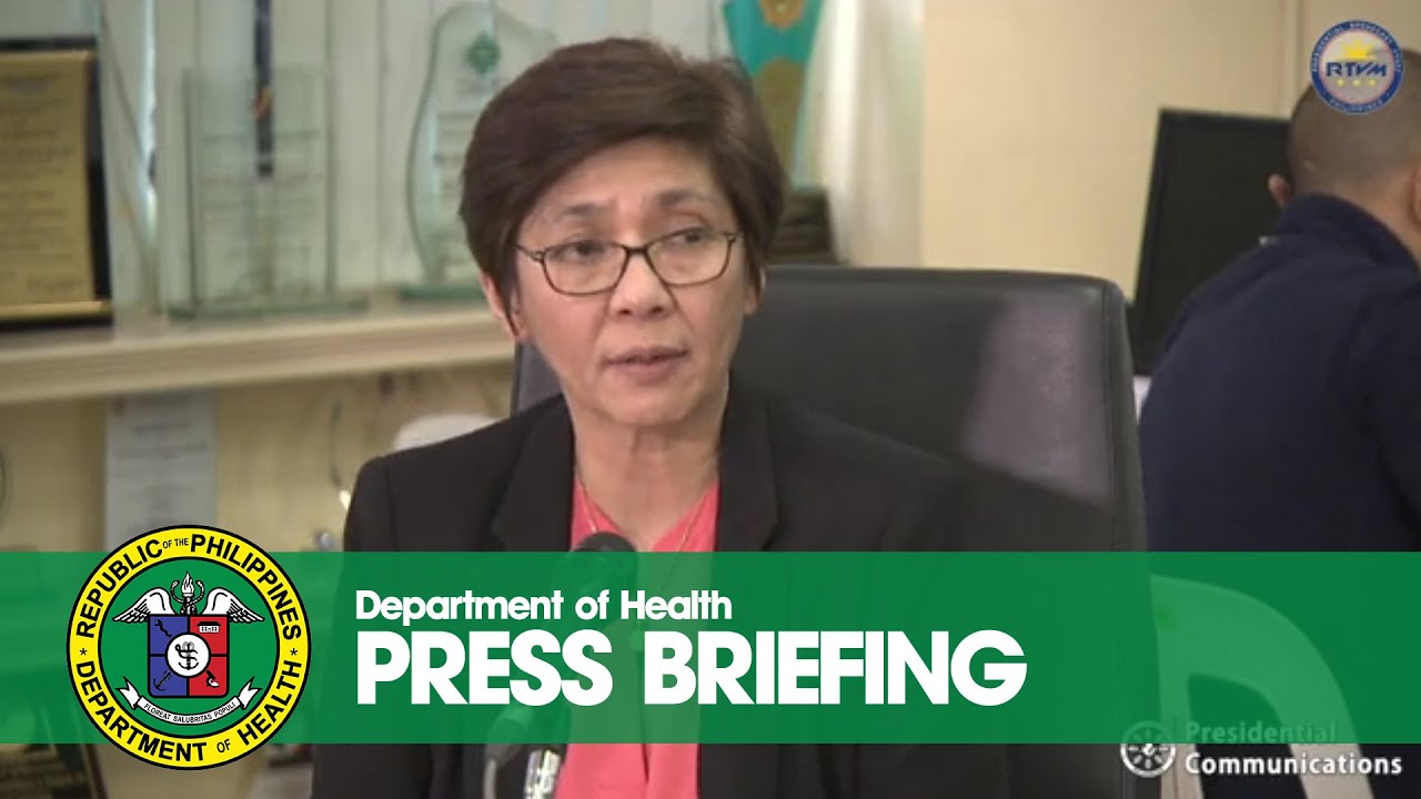 DOH Press Briefing on Coronavirus Disease 2019 (COVID-19) — March 14, 2020