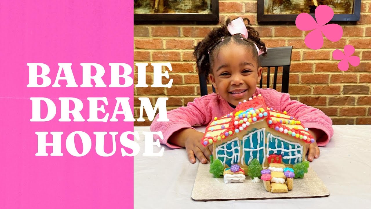 Cienna Builds a Barbie Cookie Dream House! 🏠🍪💖