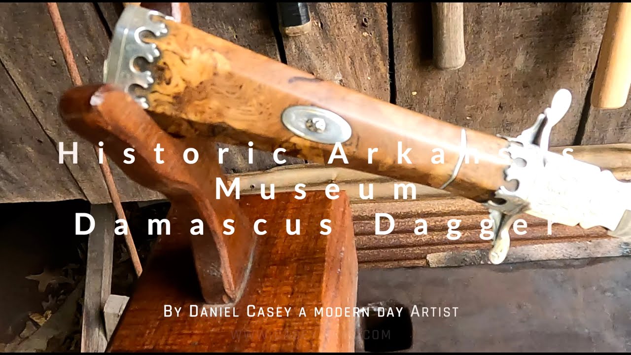 Historic Arkansas Museum Damascus Dagger