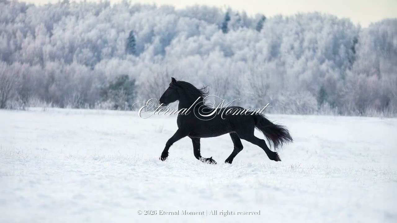 Calm | New Age | Neo-Classical | A Horse in Snowfield · 1 Hour