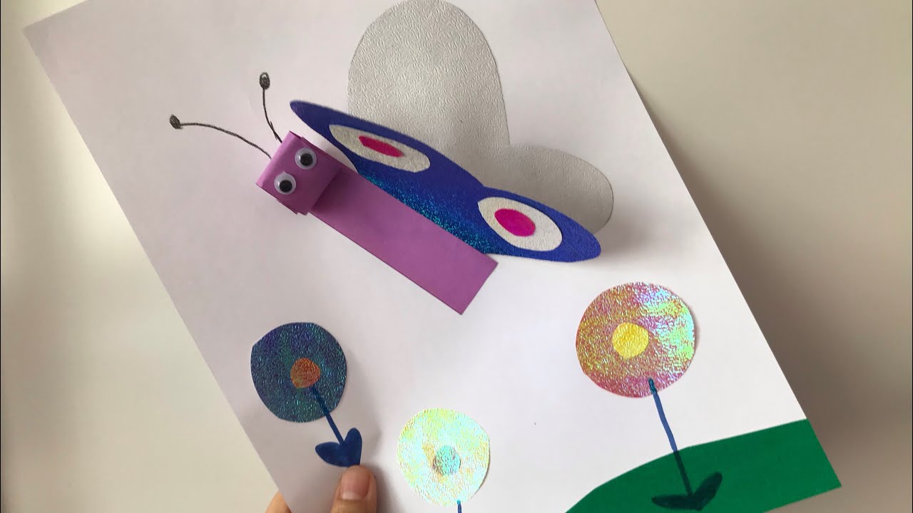 Kelebek Sanat Etkinliği 🦋 Adım Adım Yapılışı