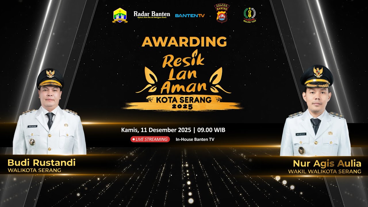 AWARDING RESIK LAN AMAN KOTA SERANG 2025