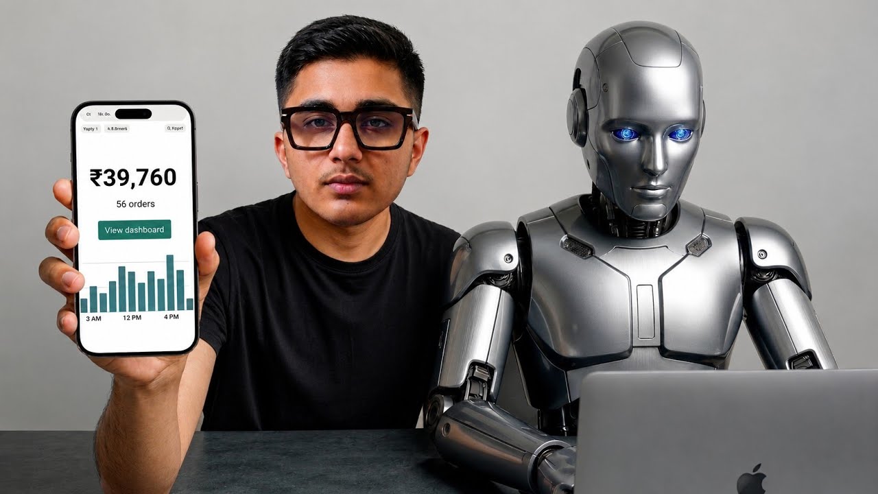🔥 I Tried AI Dropshipping for 24 Hours with Just ₹1000 🤖💸