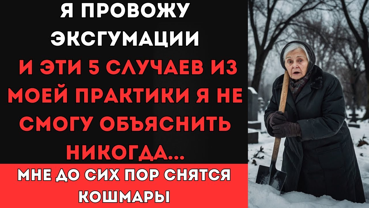 Я провожу ЭКСГУМ*ЦИИ, и эти 5 случаев из моей практики я не смогу объяснить НИКОГДА...
