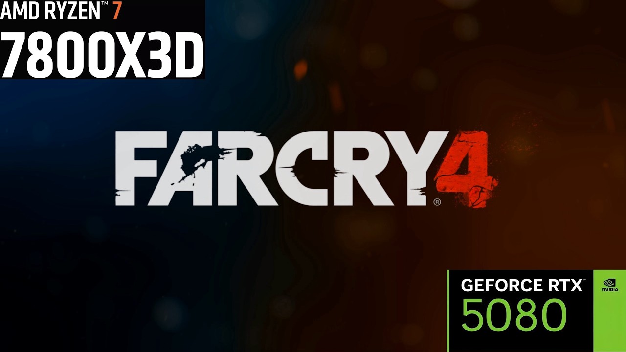 Far Cry 4 | 2К - 1440p | RTX 5080 | AMD Ryzen 7 7800X3D | 32GB