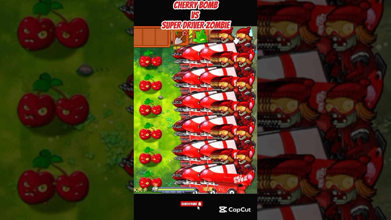 *CHERRY BOMB VS SUPER DRIVER ZOMBIE*