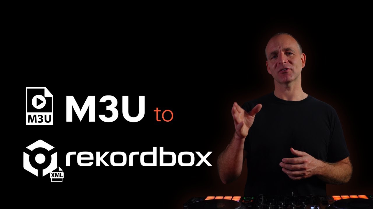 M3U Playlists to Rekordbox via XML - Move your entire DJ library with MIXO