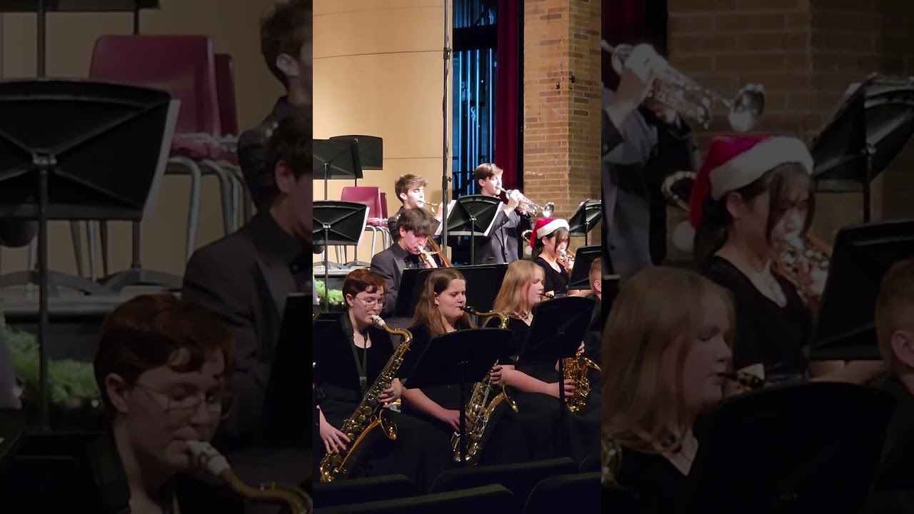 Dominic with the Jazz Band December 2025