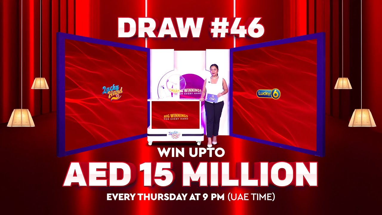 Lucky Hand | Lucky 6 Draw No. 46 | 23 October 2025 | Win Up to AED 15 Million!
