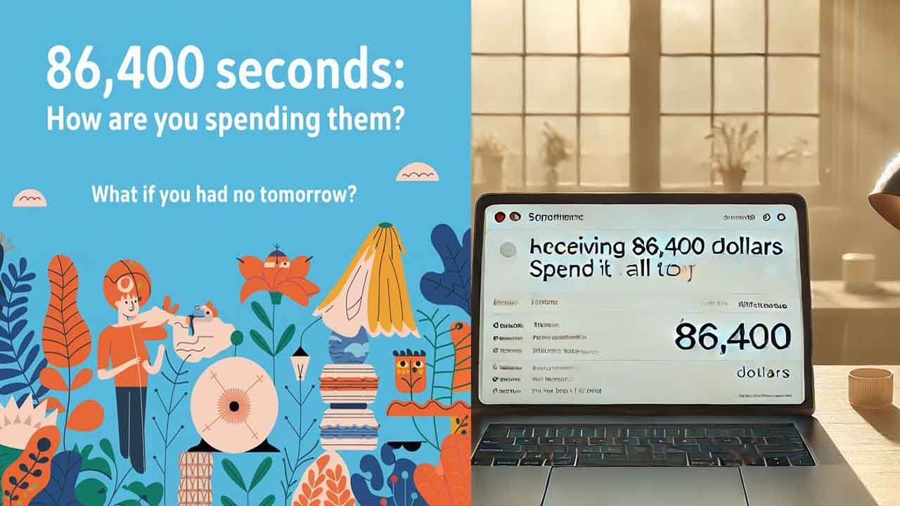 How to Make the Most of Your 86,400 Seconds: A Life-Changing Story You Need to Hear!#timemanagement