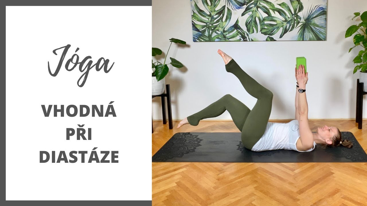 Diastáza | Jóga a cviky na břicho | 15 minut