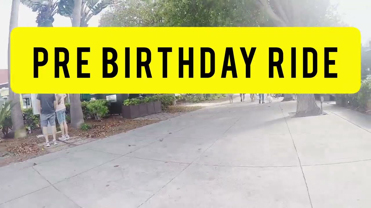 PRE BIRTHDAY RIDE/CASI SE CAE DE LA BICICLETA 🚲