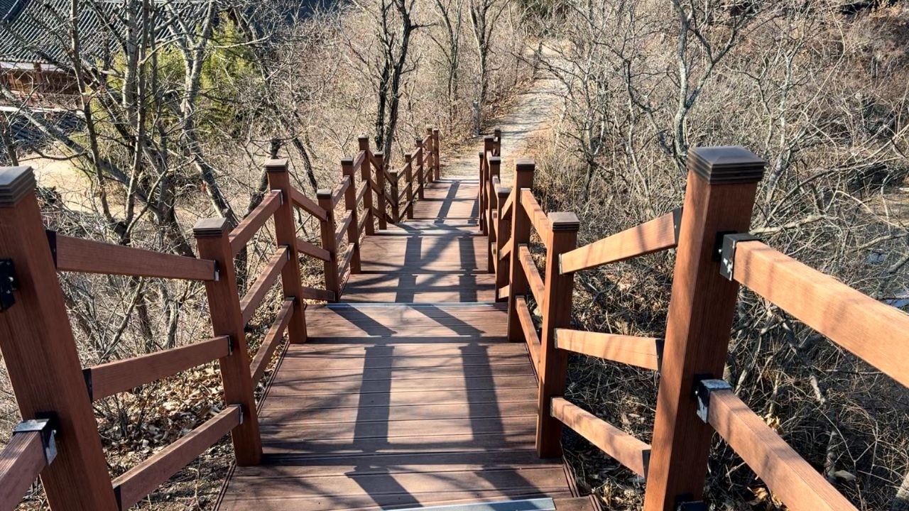 The Path to Imgo Seowon Observatory | A Winter Walk in Korea