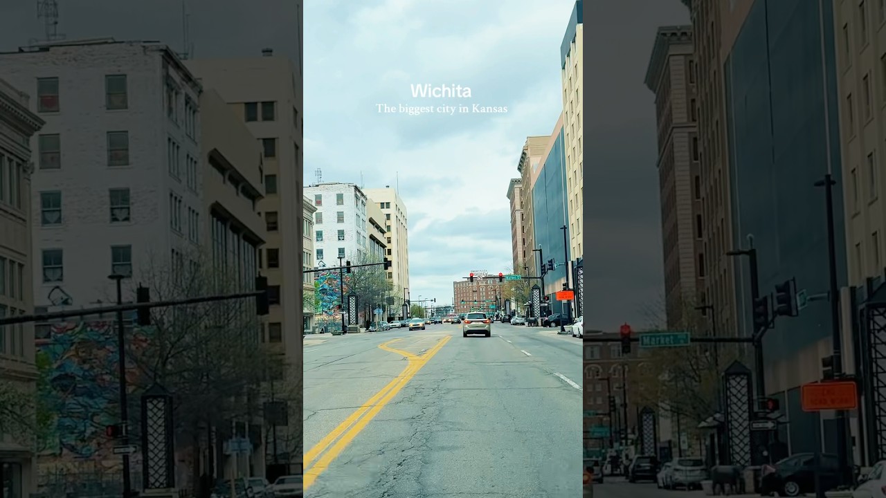 Wichita , Kansas, USA #usashorts #downtown #wichita #kansas #usatravelvlog #travel
