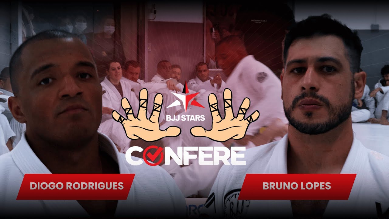 BJJ STARS CONFERE #17 Diogo Rodrigues vs Bruno Lopes Luta de Jiu Jitsu Faixa Marrom