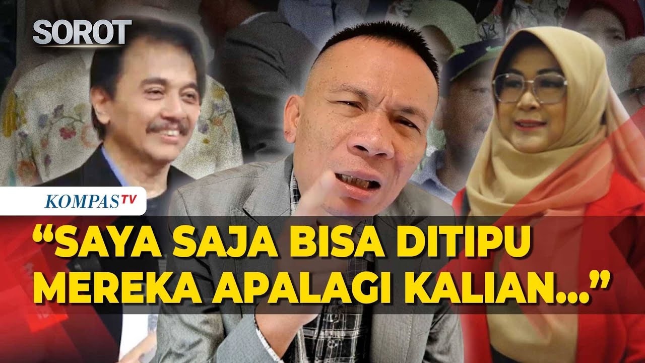 Rismon Tuding Roy Suryo Peneliti Gadungan dan Tifa Nikmati Untung Buku Jokowi's White Paper