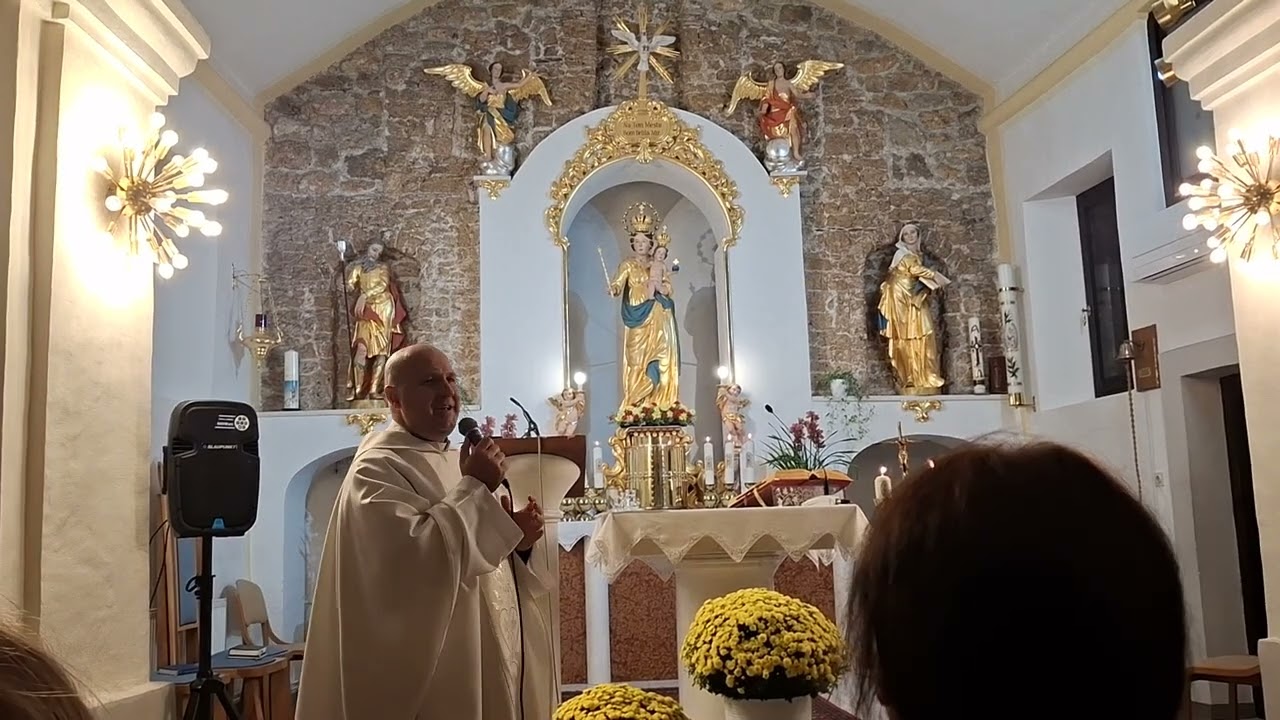 P. Toni Brinjovc pri Mariji Kraljici miru na Kureščku 💖