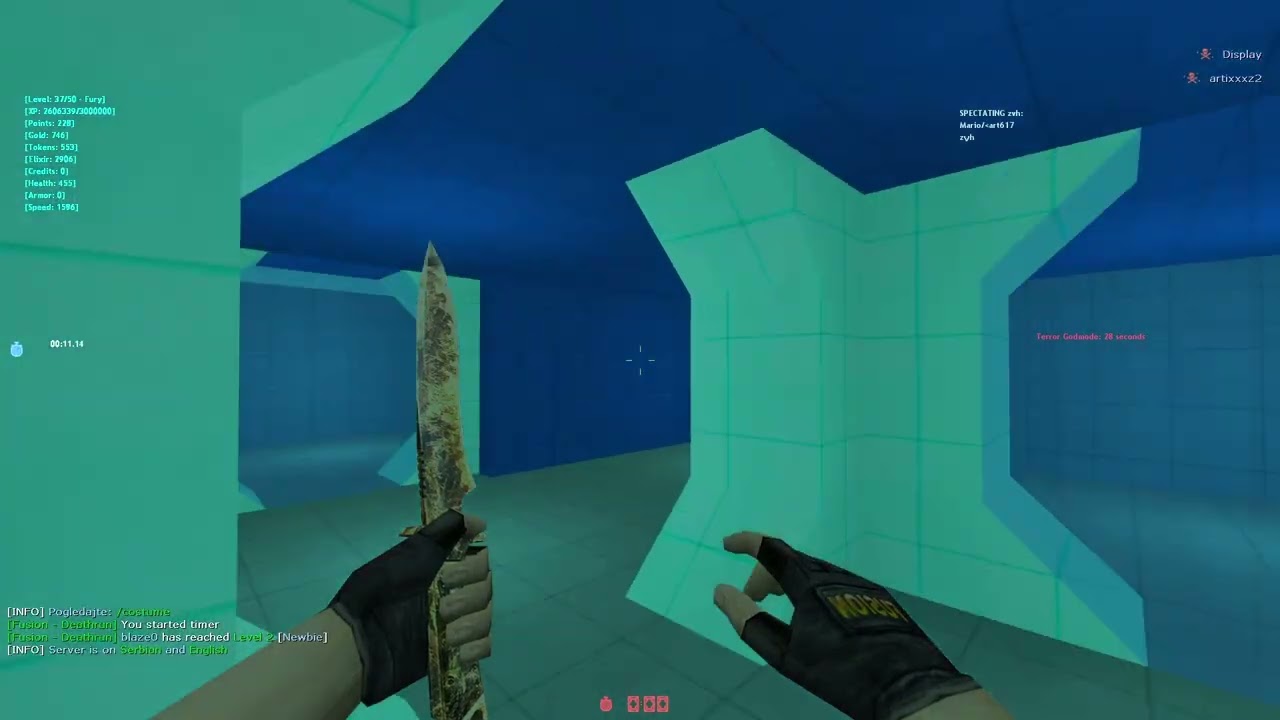 FUSION DEATHRUN | TOPS 1 | cs 1.6 100fps