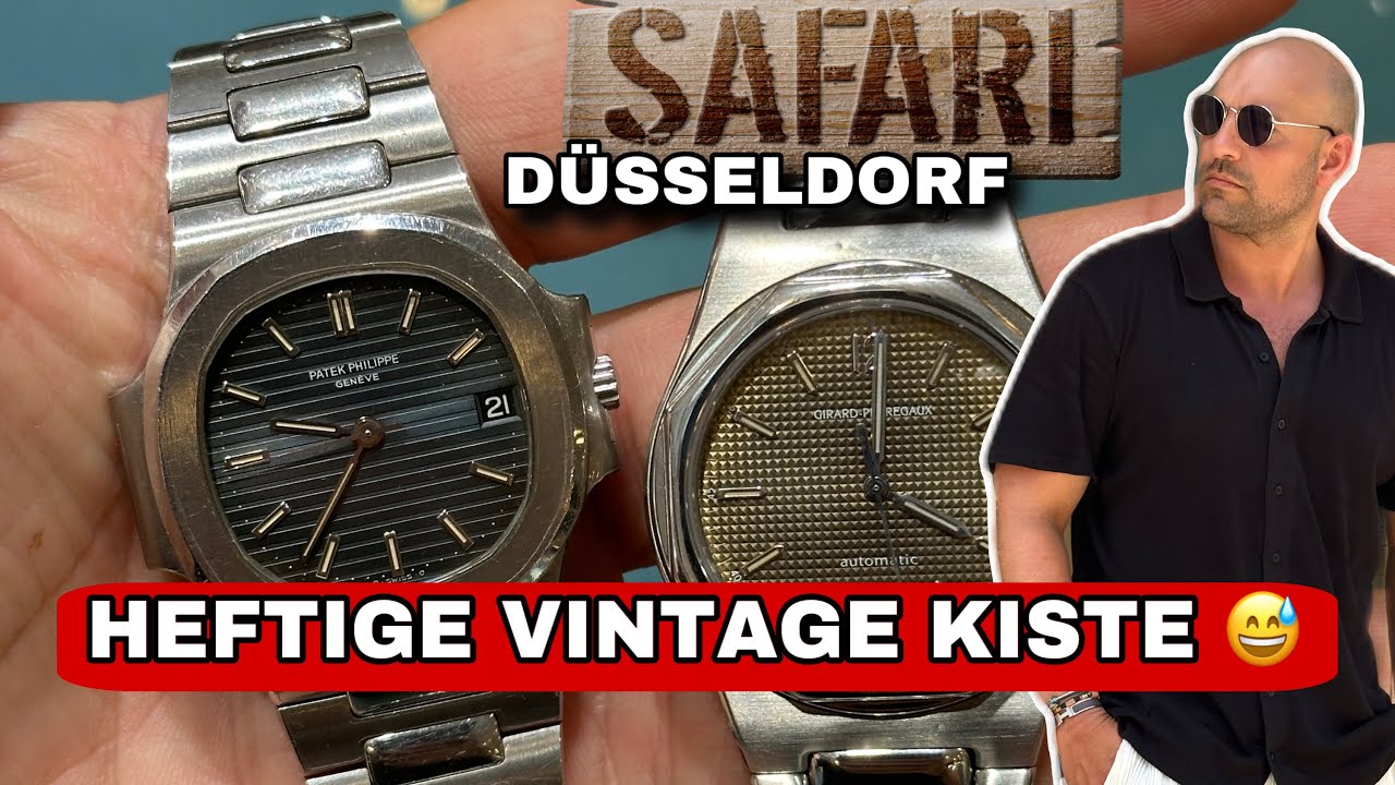 😳 HEFTIG Krasse Vintage Uhren in der Kiste gefunden! WATCHSAFARI Düsseldorf