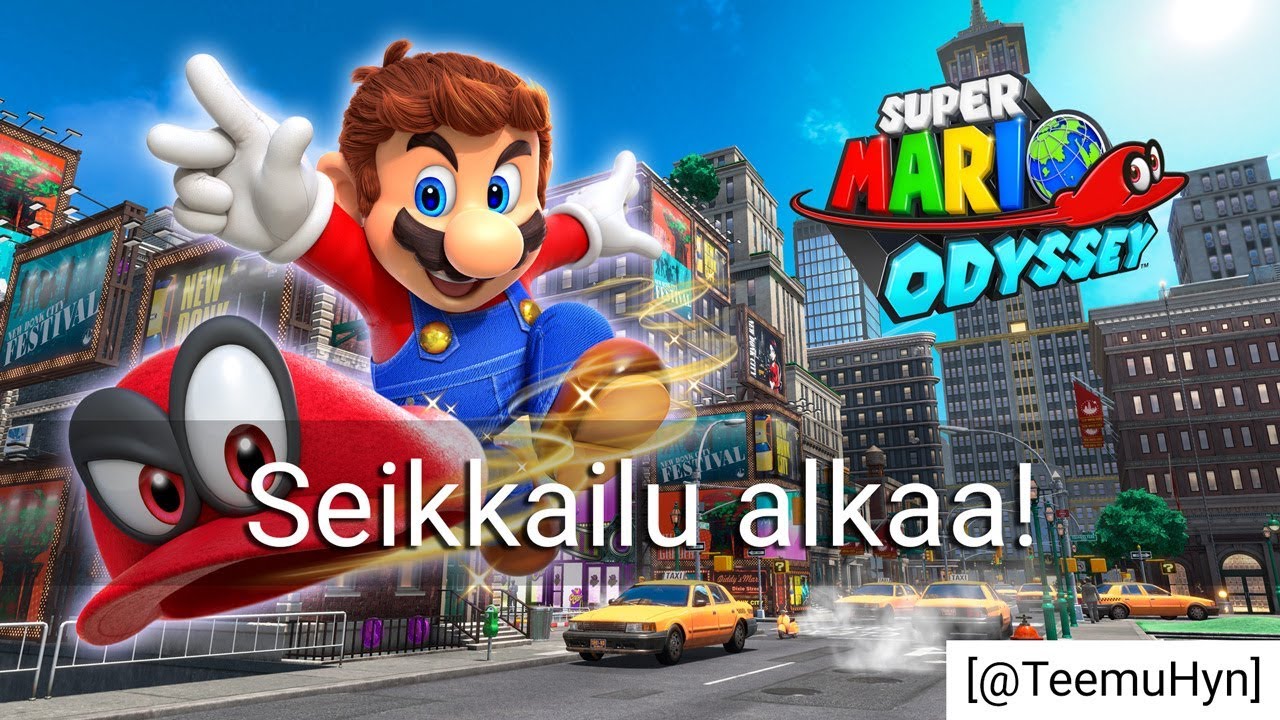 Striimi: Mario Odyssey - kaiken alku #1