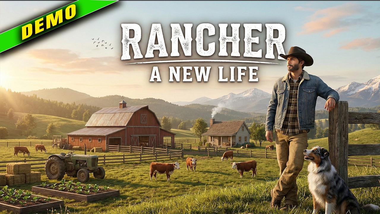 Apna Naya Pind! 🌾 Rancher: A New Life Demo - First Look | KALERYT