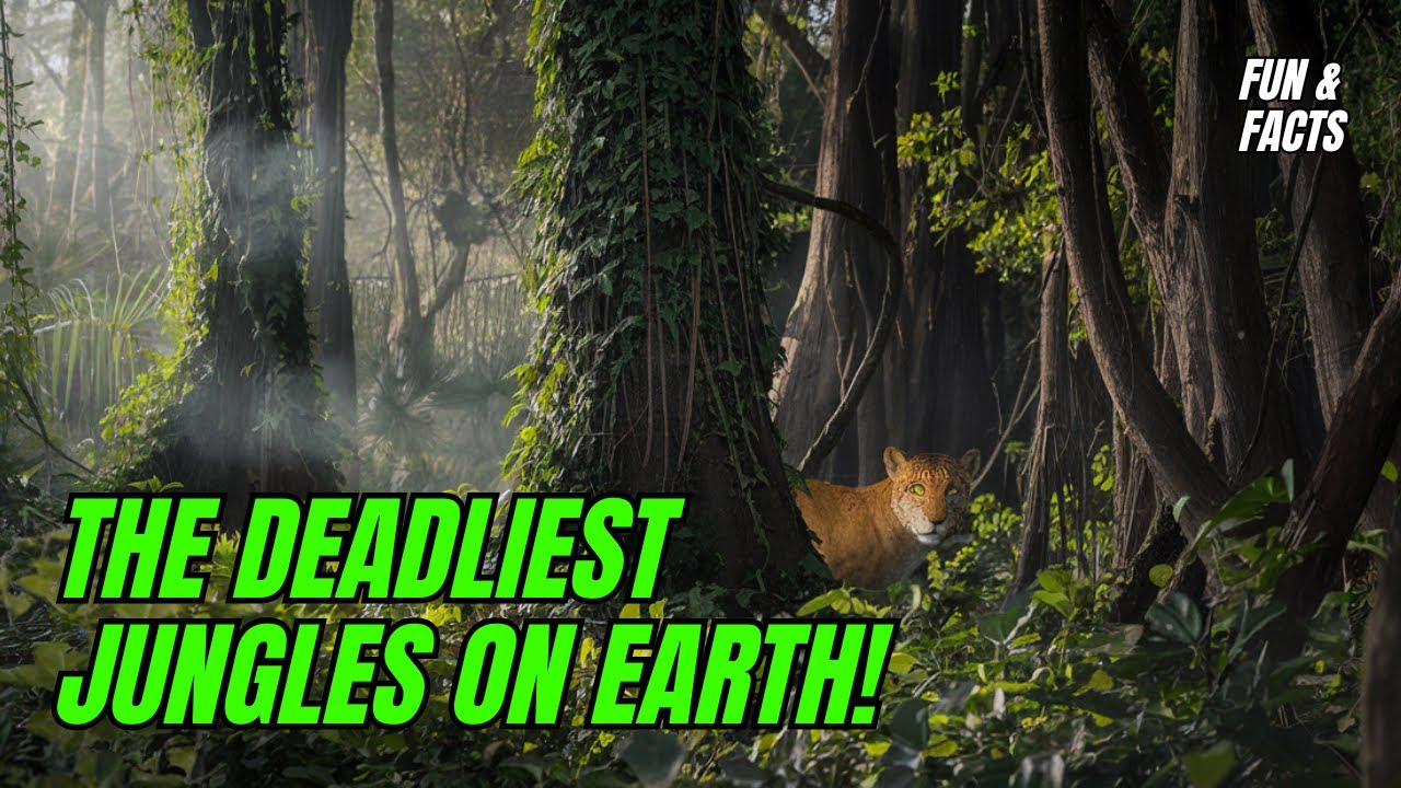 The Most Dangerous Jungles in the World: Would You Survive? 🌴 | Fun & Facts